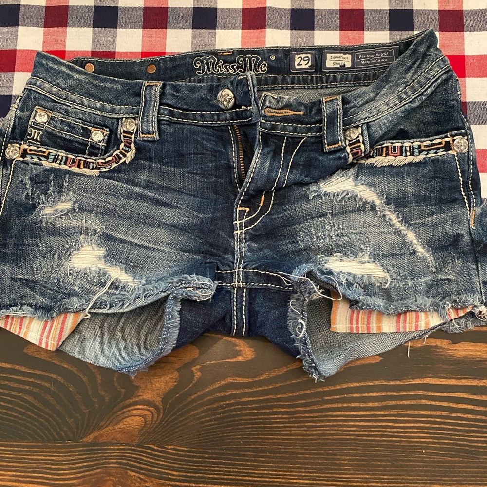 Miss Me Cut Off Shorts